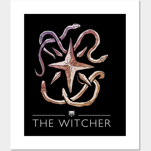 Witcher Emblem: Four Marks Wall Art by Rackham